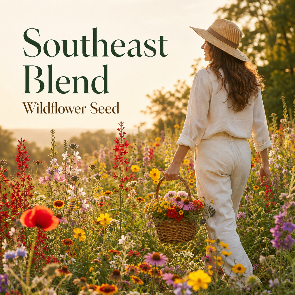 Southeast wildflower field planting