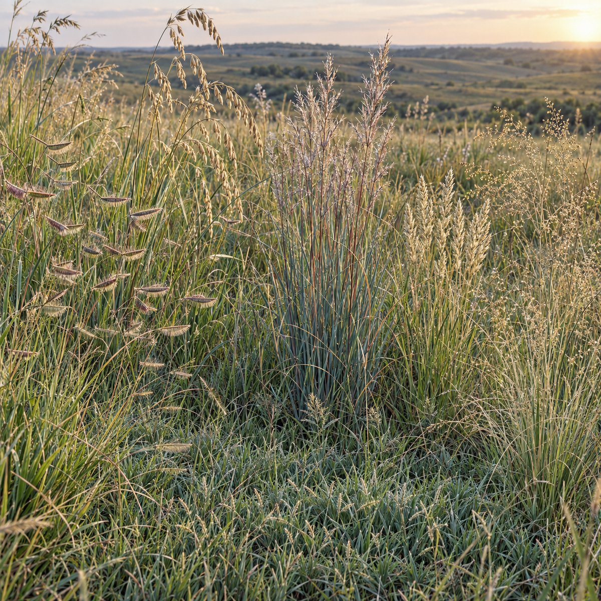 Southern Plains, Native Grass Mix Seed
