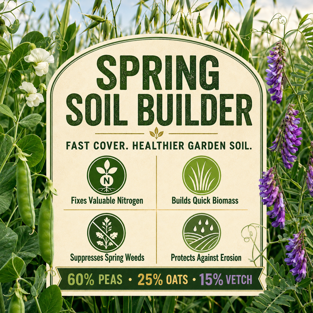 Spring Soil Builder soil building benefits