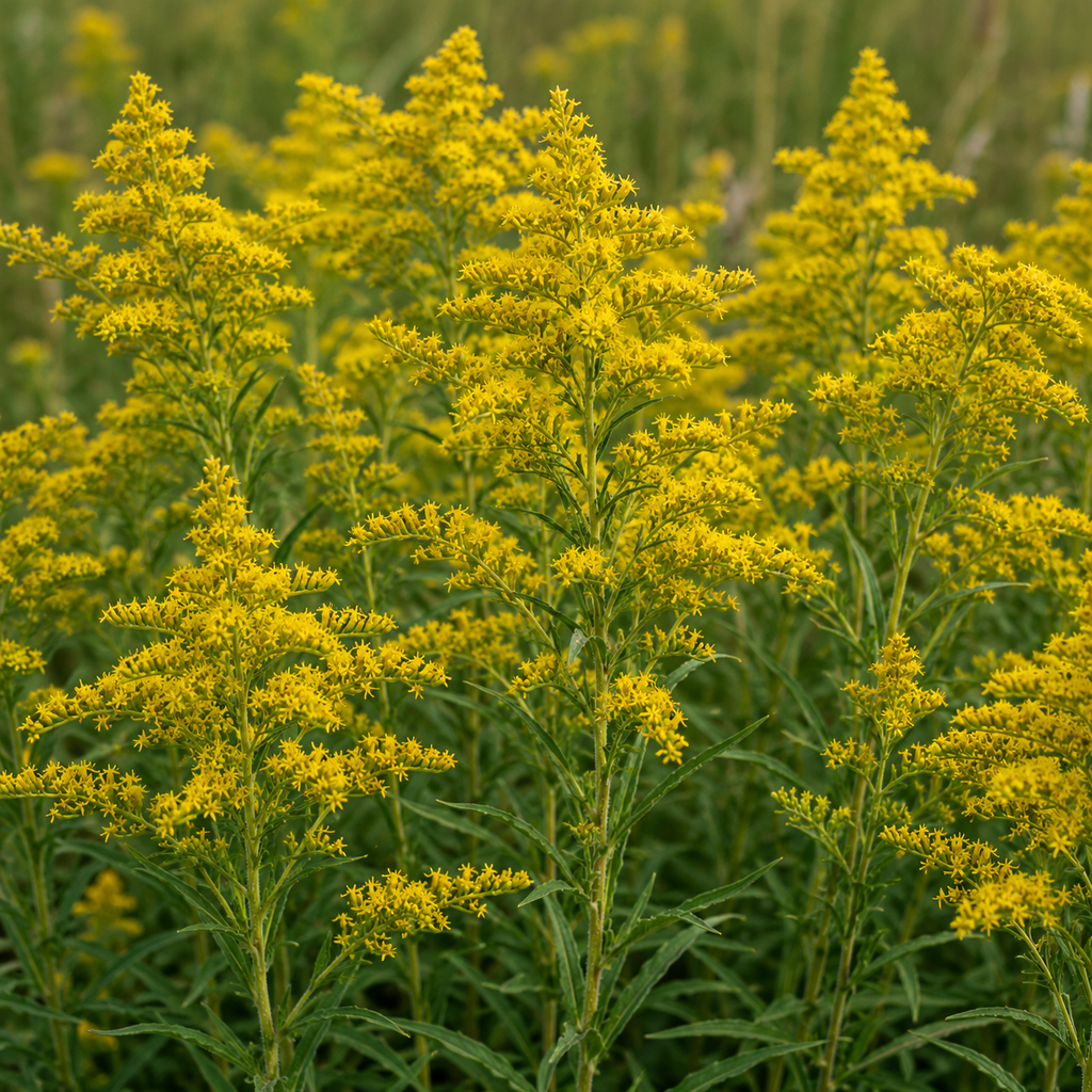 Stiff Goldenrod outdoors