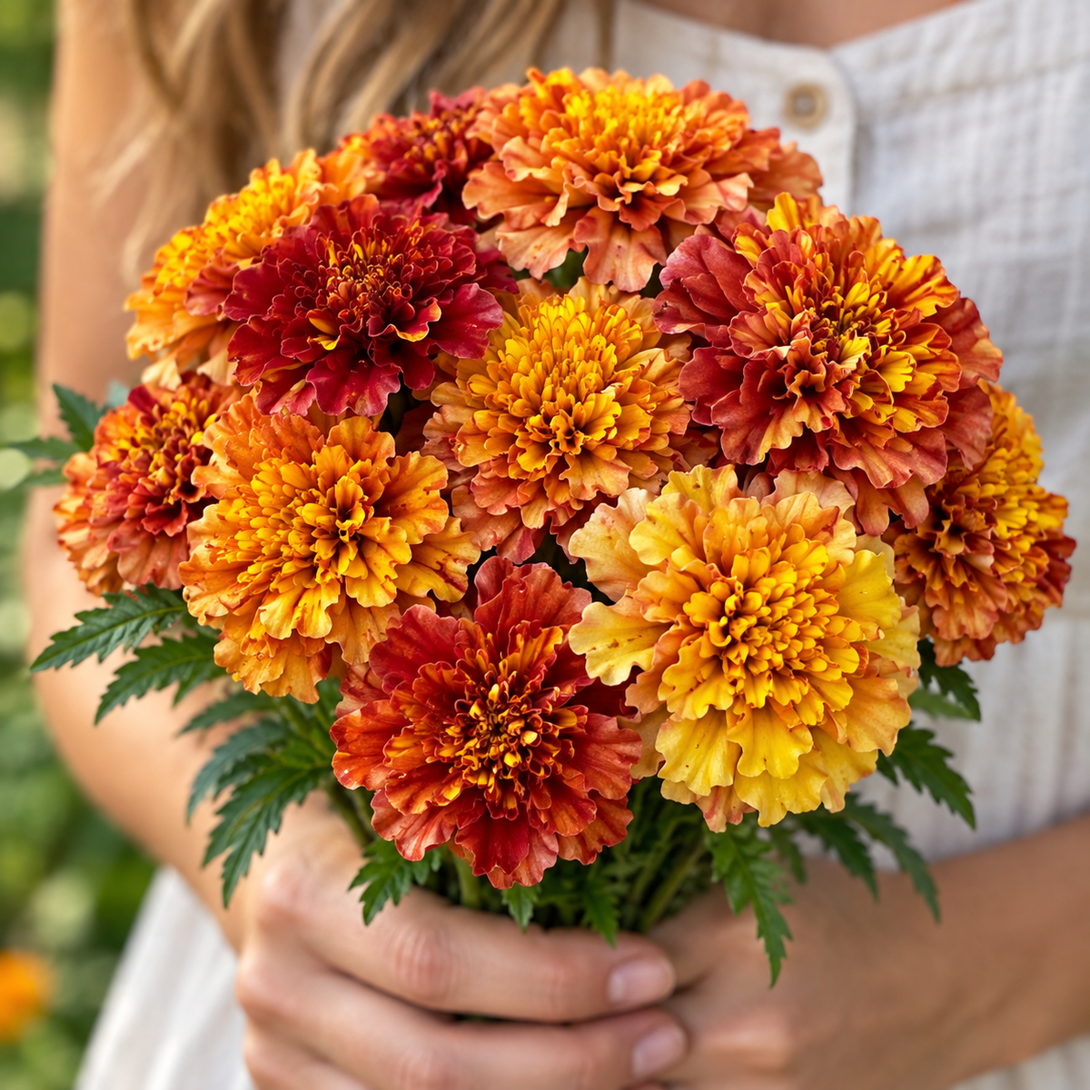 Strawberry Blonde, Marigold Seed