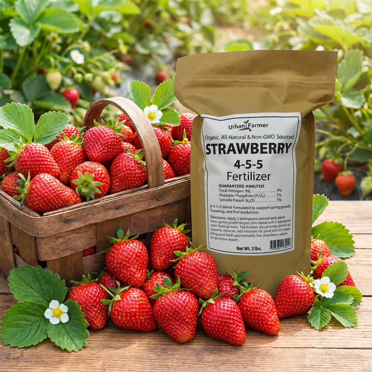 Organic Strawberry, Organic Fertilizers