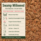 Swamp Milkweed growing attributes