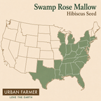 Swamp Rose Mallow native map