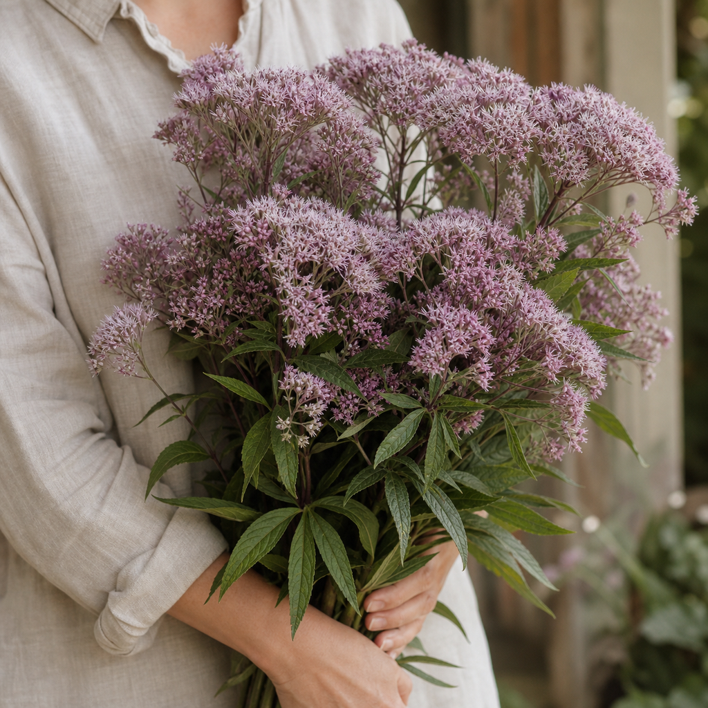 Sweet Joe Pye Weed cut flowers