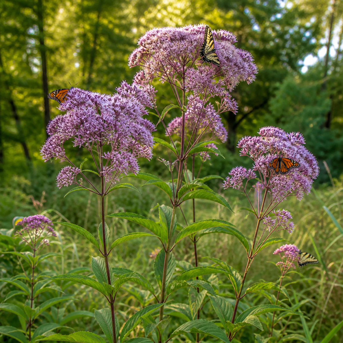Sweet Joe Pye Weed in nature
