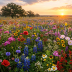 Texas and Oklahoma Wildflower Blend Seed