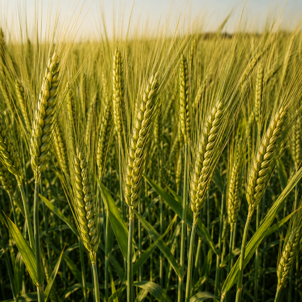 Thoroughbred Barley field crop