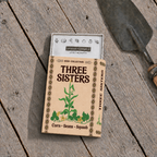 Three Sisters Seed Kit open package with seed packets