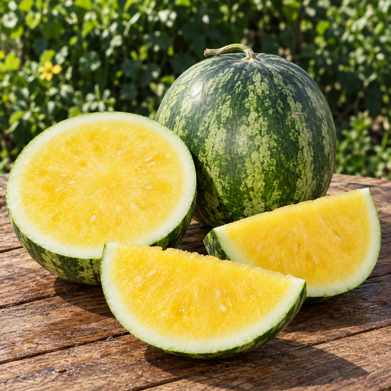 Triple Gold Seedless, (F1) Watermelon Seeds