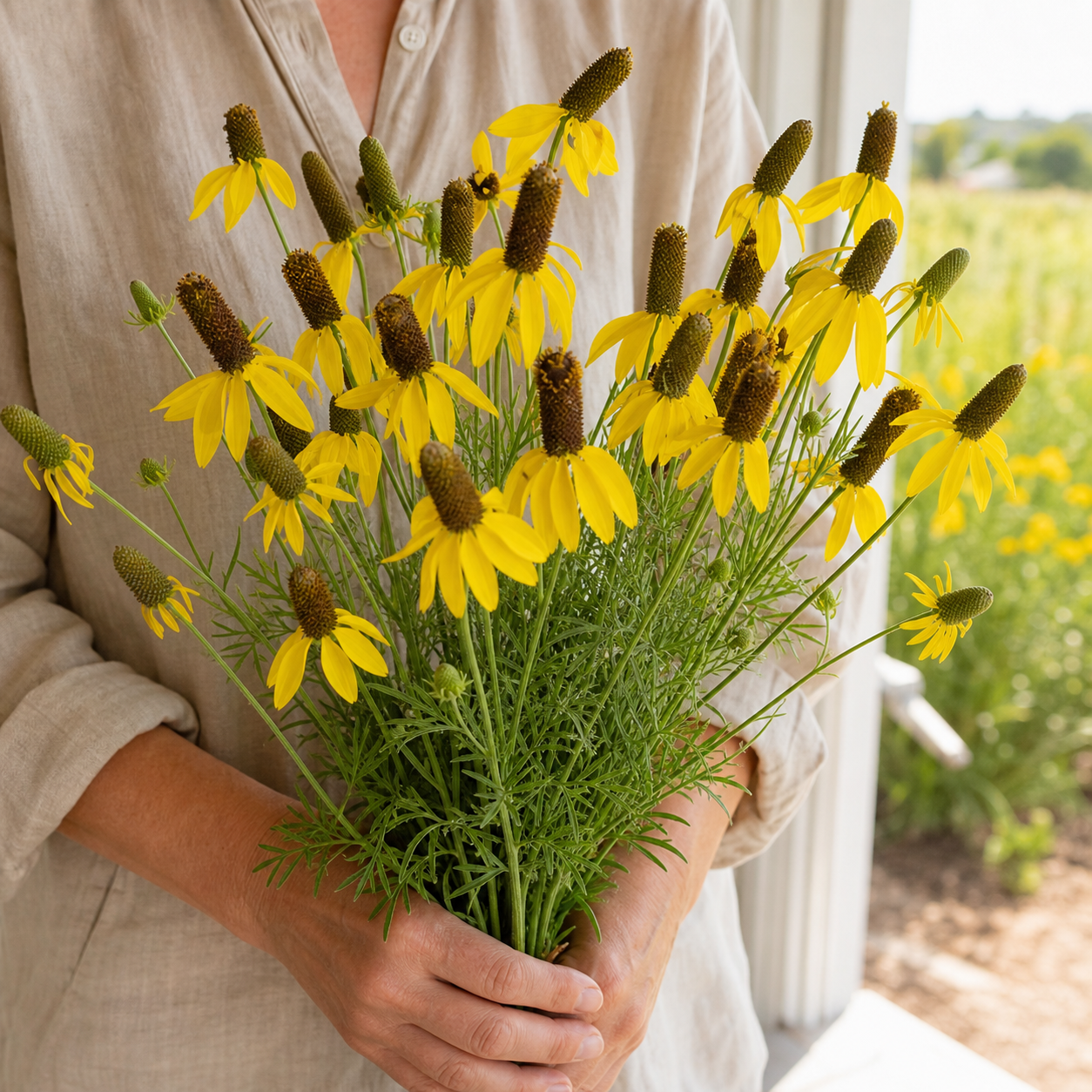 Prairie Coneflower cut flowers