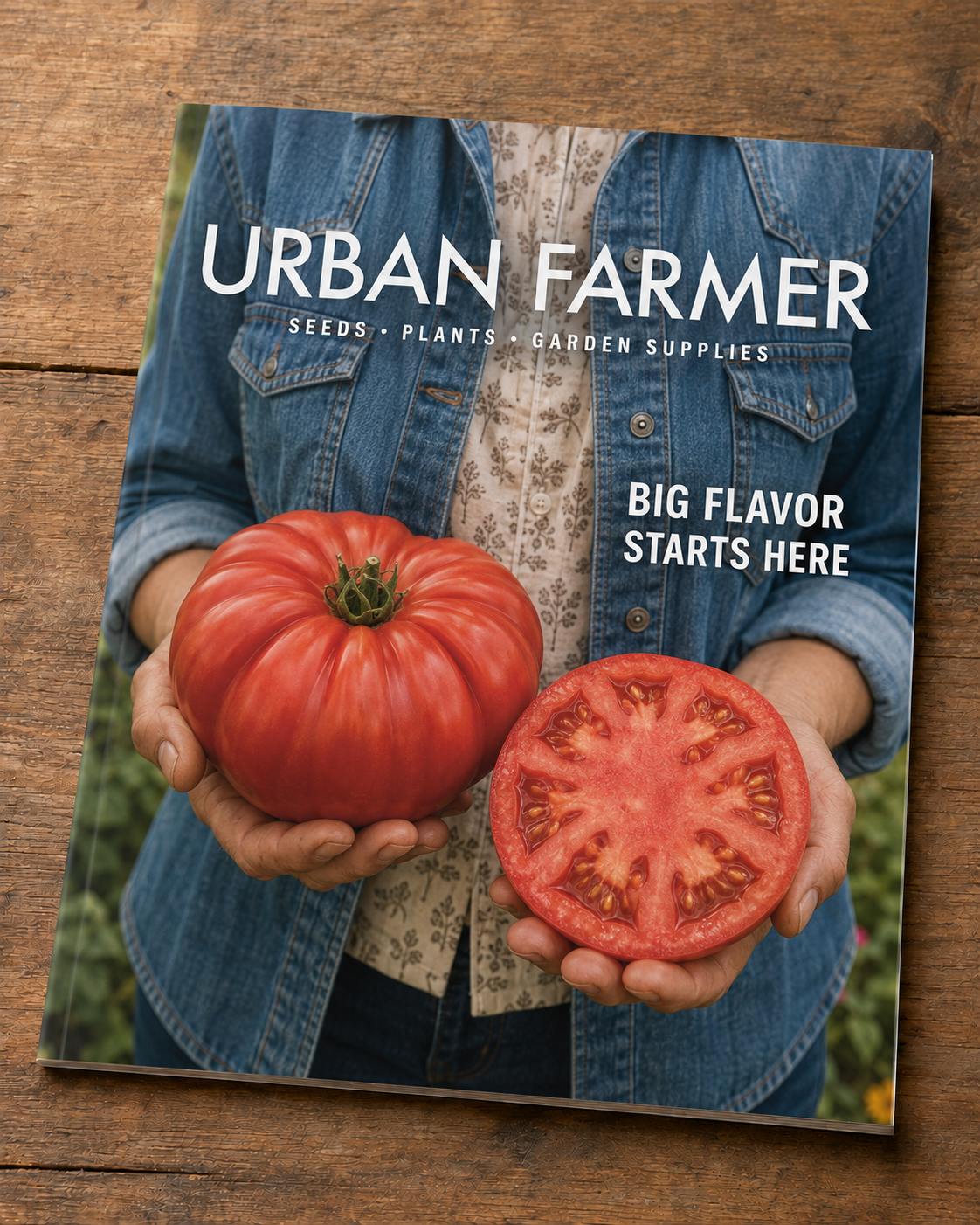 Urban Farmer garden catalog cover