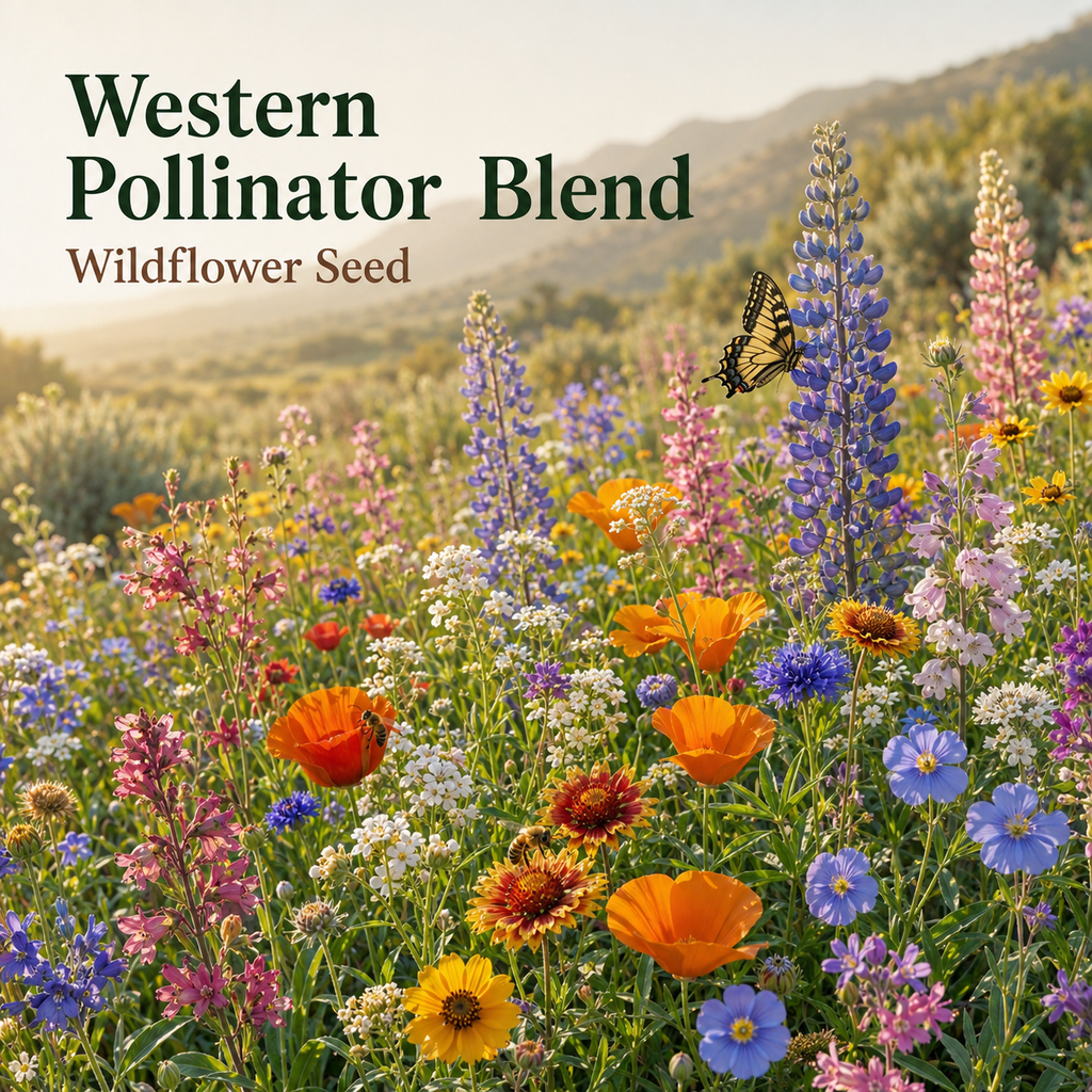 Western Pollinator wildflowers in bloom