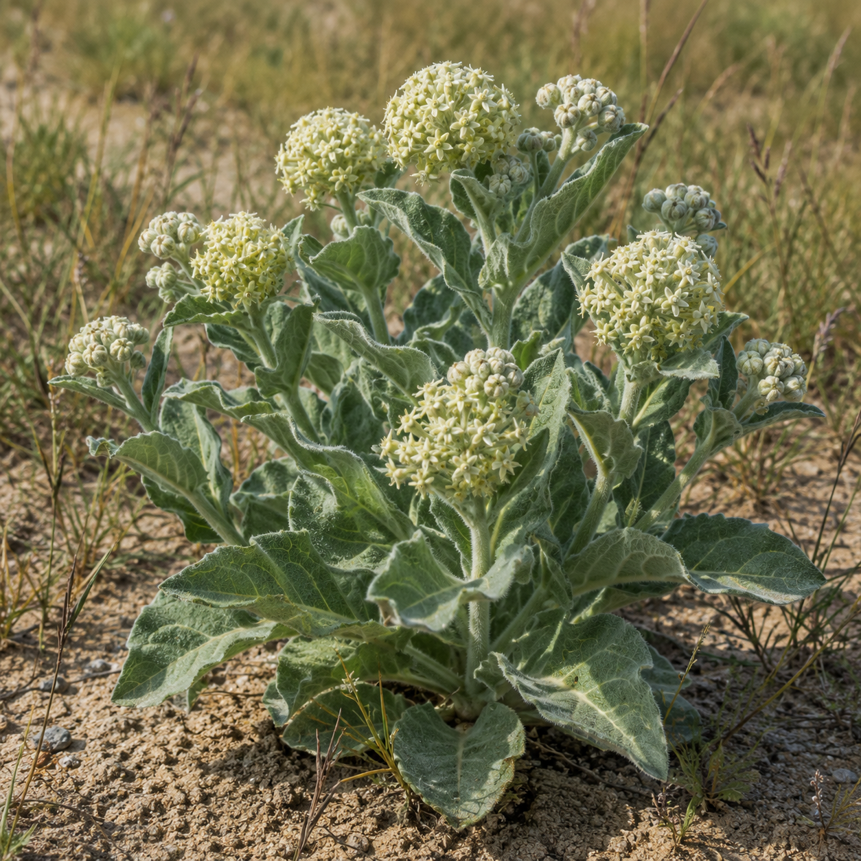 Western Sand Milkweed plant