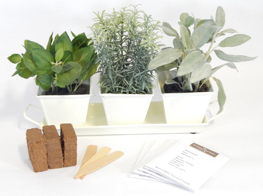 Metal Herb Kit (Square), Herb Kit