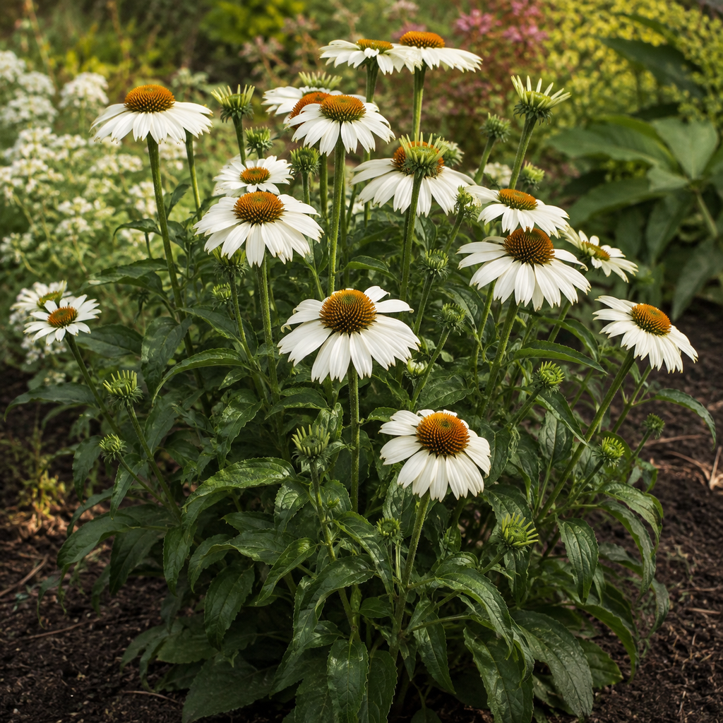 White Swan, Coneflower Seed