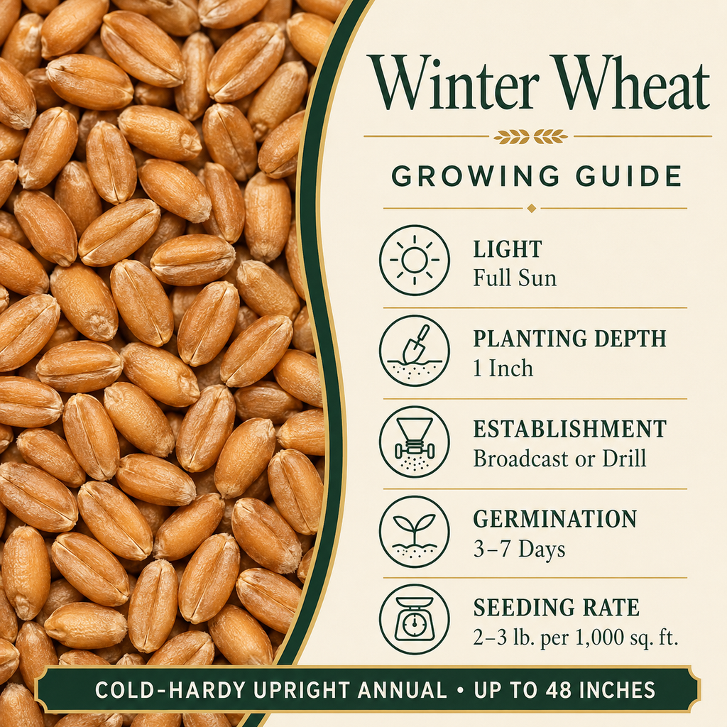 Winter Wheat growing guide and seed