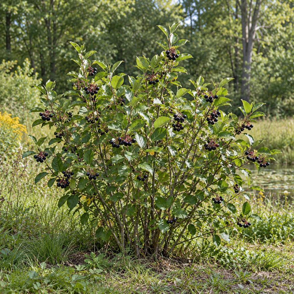 Black Chokeberry — whole plant