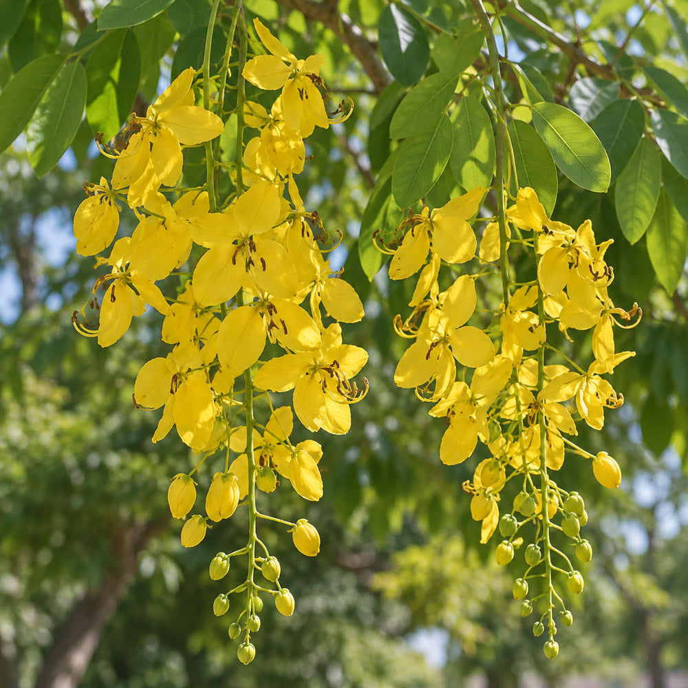 Golden Shower Tree — close-up