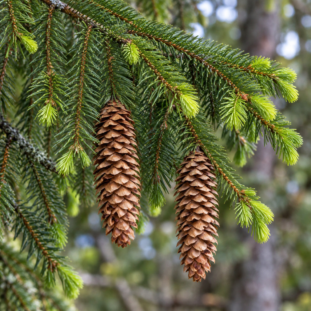 Norway Spruce — close-up