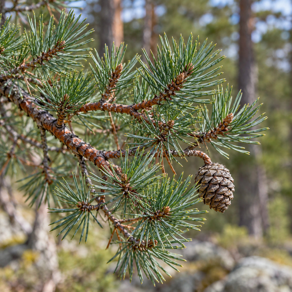 Scots Pine — close-up