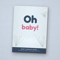 Oh Baby! seed packet favor, front