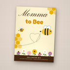 Momma to Bee seed packet favor, front