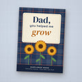 Dad, You Helped Me Grow seed packet favor, front