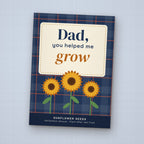 Dad, You Helped Me Grow seed packet favor, front
