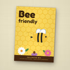 Bee Friendly seed packet favor, front