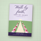 Walk by Faith seed packet favor, front