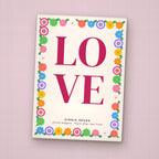 LOVE seed packet favor, front