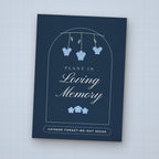 Plant in Loving Memory seed packet favor, front