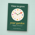 Time to Grow Your Garden seed packet favor, front