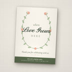 Love Grows Here, Seed Packet