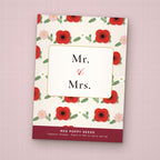 Mr. & Mrs. seed packet favor, front