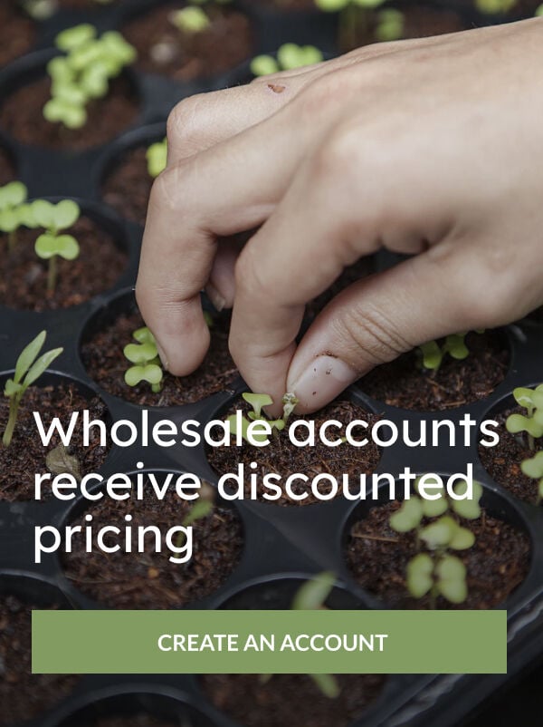 Sign up for an Urban Farmer wholesale account