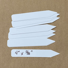 4" x 5/8" Plastic Garden Labels