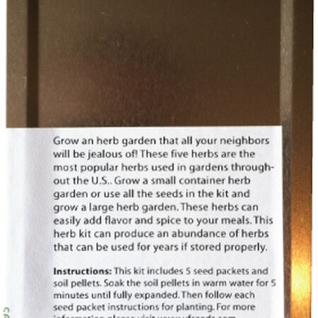 Herb Garden Seed Kit, Garden Gifts - Seed Kit image number null