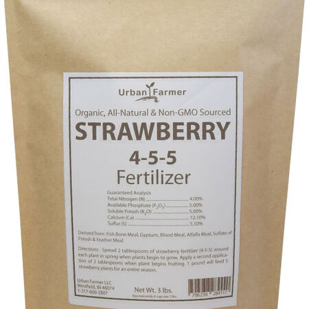 Organic Strawberry Fertilizer, Fertilizers - 3 Pounds image number null