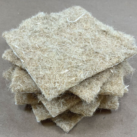 5"x5" Hemp Grow Mats - 40 Count image number null