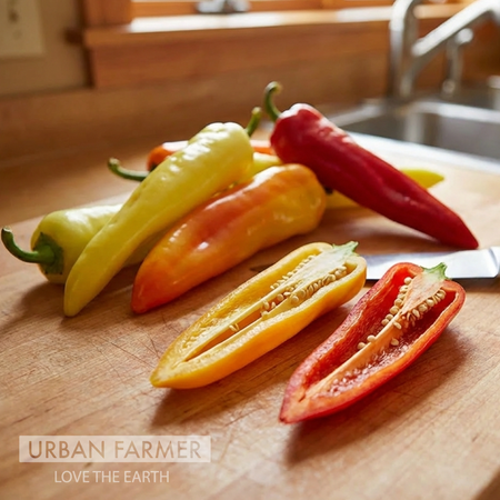 Sweet Sunset, (F1) Pepper Seeds - Packet image number null