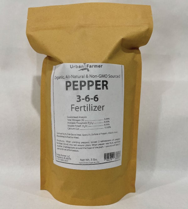 Fertilizer for peppers discount