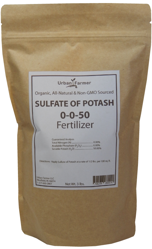 Sulfate of Potash Fertilizer, Fertilizers Urban Farmer