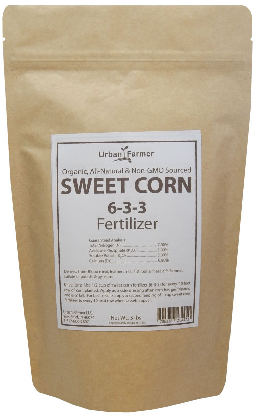 Organic Sweet Corn Fertilizer, Fertilizers Urban Farmer