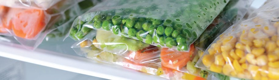 Freezer Friendly Vegetables