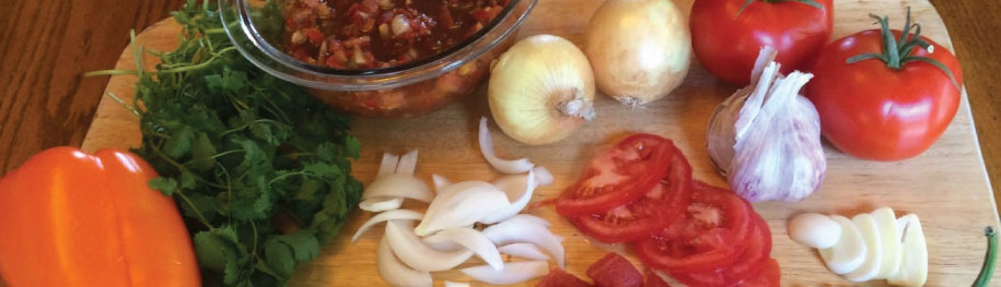 Salsa Garden Vegetables